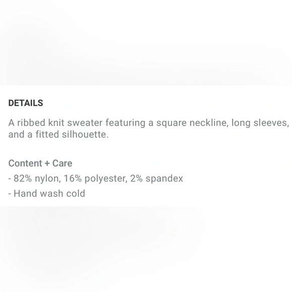 BNWT white ribbed knit sweater by Forever 21 - Picture 11 of 11